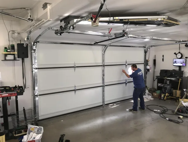 Professional garage door repair service by San Jacinto Garage Door Repair in San Jacinto