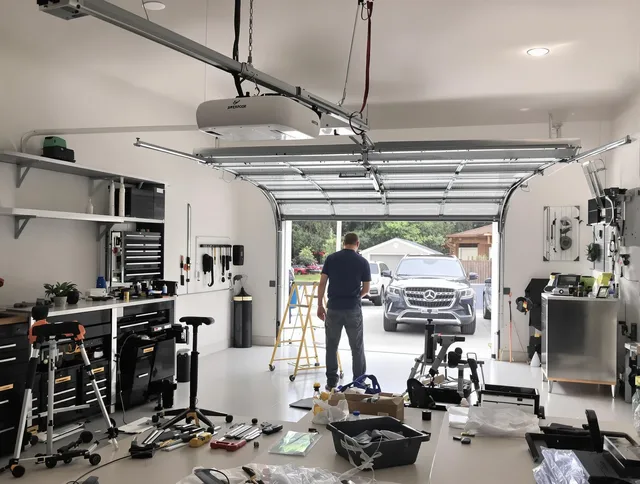 Garage door opener installation by San Jacinto Garage Door Repair in San Jacinto