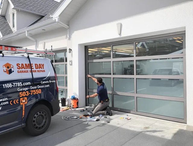 Same-day garage door repair service by San Jacinto Garage Door Repair in San Jacinto